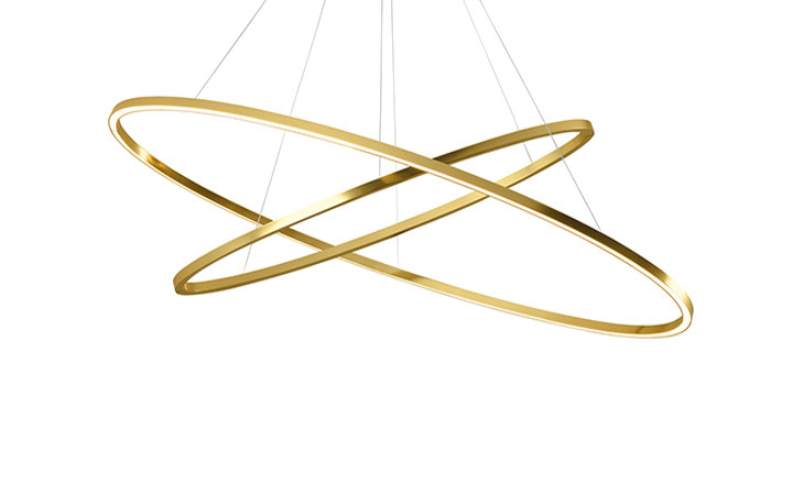 Ellisse Double Pendant Lamp by Nemo Lamps